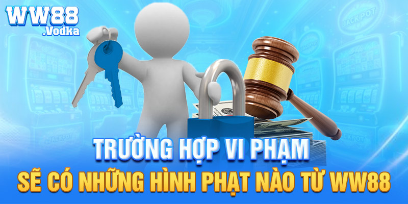 Trường hợp vi phạm sẽ có những hình phạt nào từ WW88